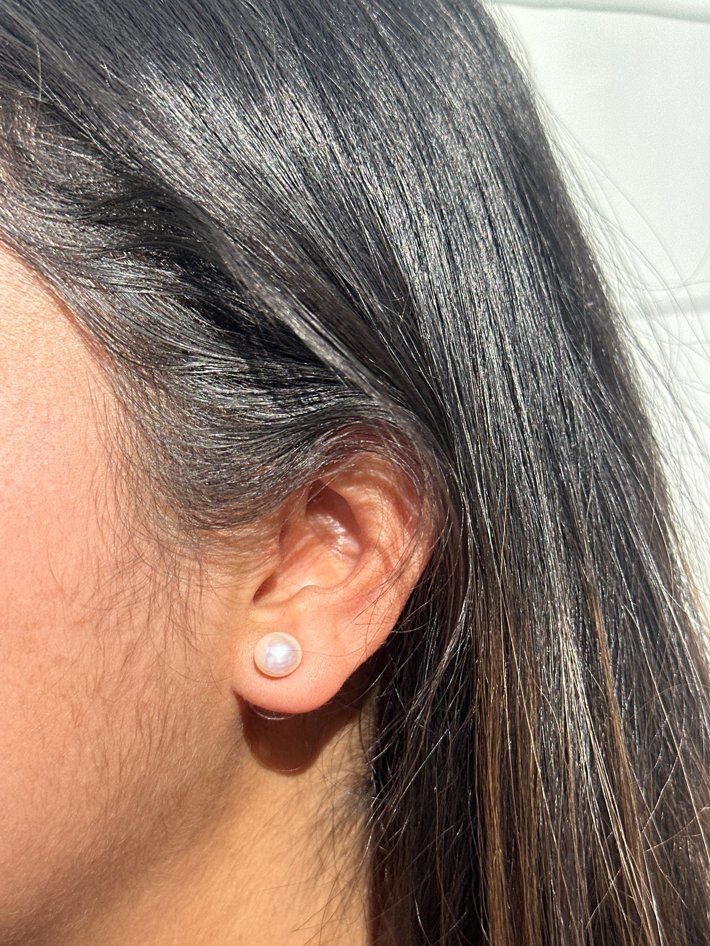 925 Silver Fresh Water Pearl Stud