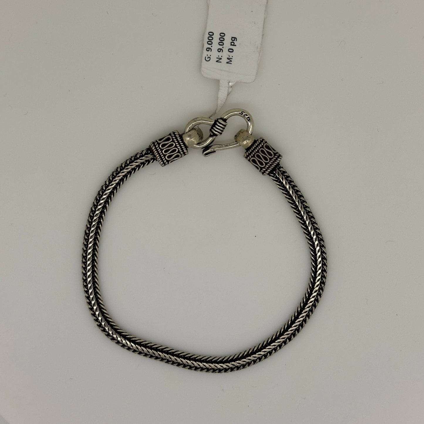 925 Unisex Antique Silver Bracelet