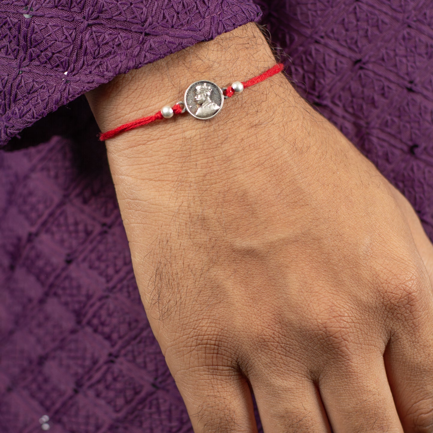 Antique Coin Rakhi