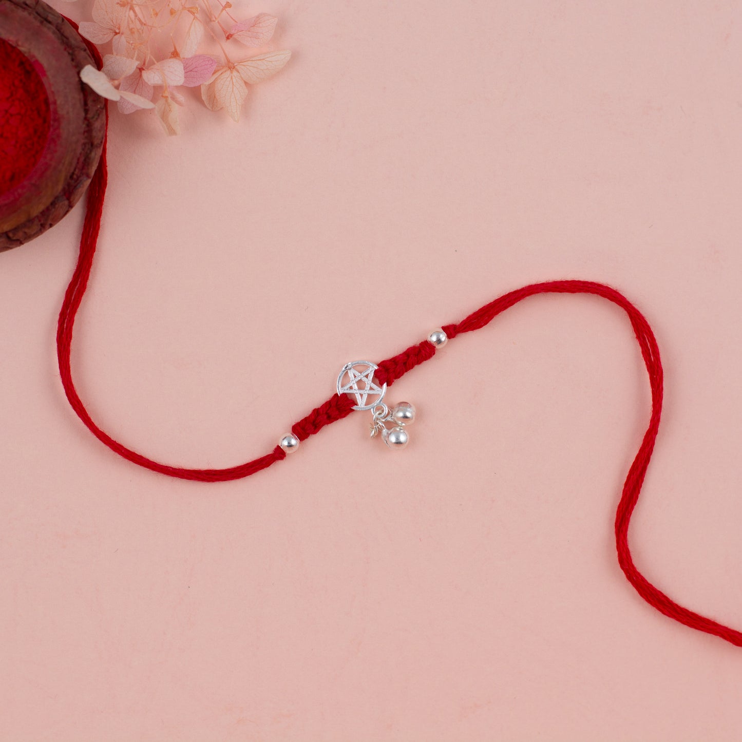 Silver Pentagram Hanging Charm