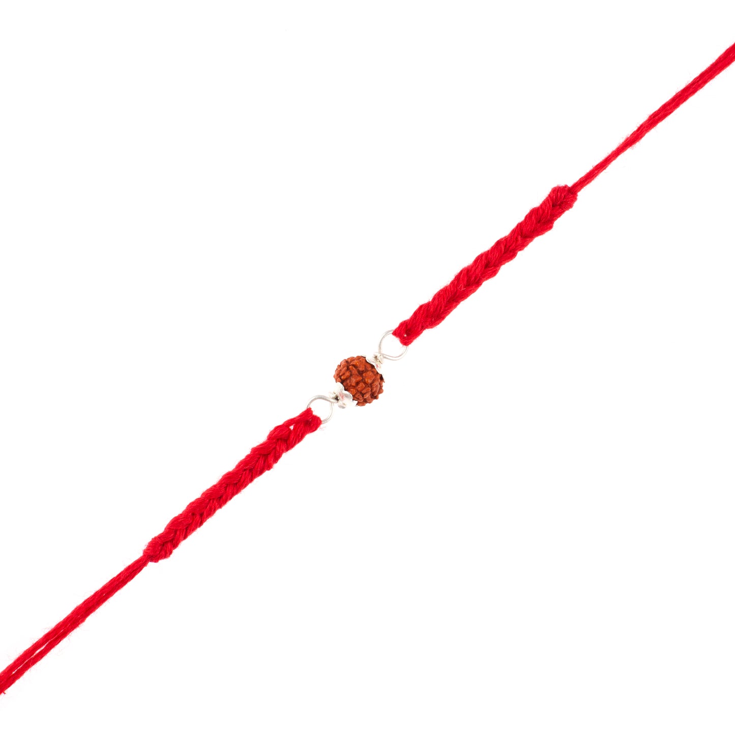 Simple Rudraksha Charm Rakhi