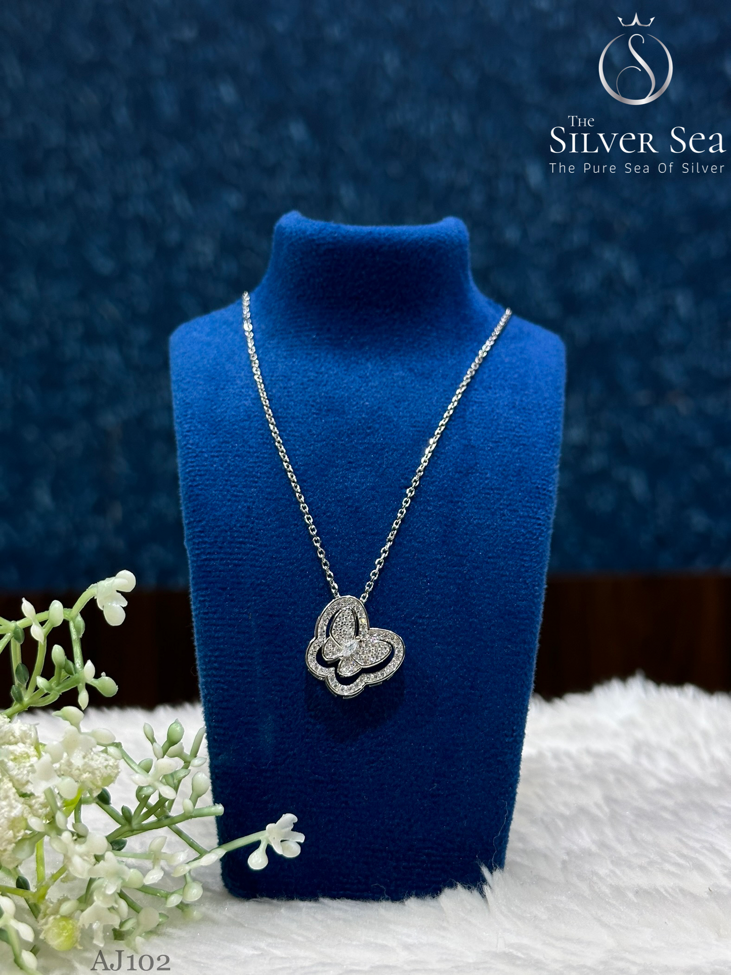 Whispering Butterfly Necklace