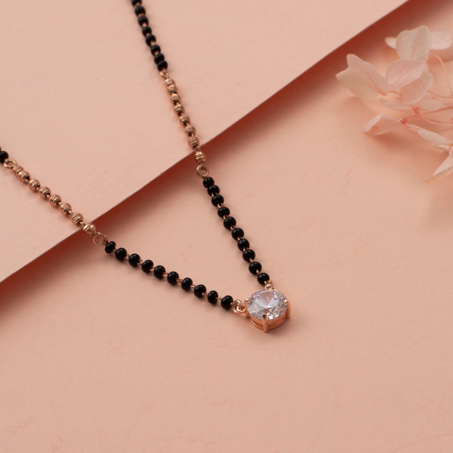 Solitaire Diamond Mangalsutra