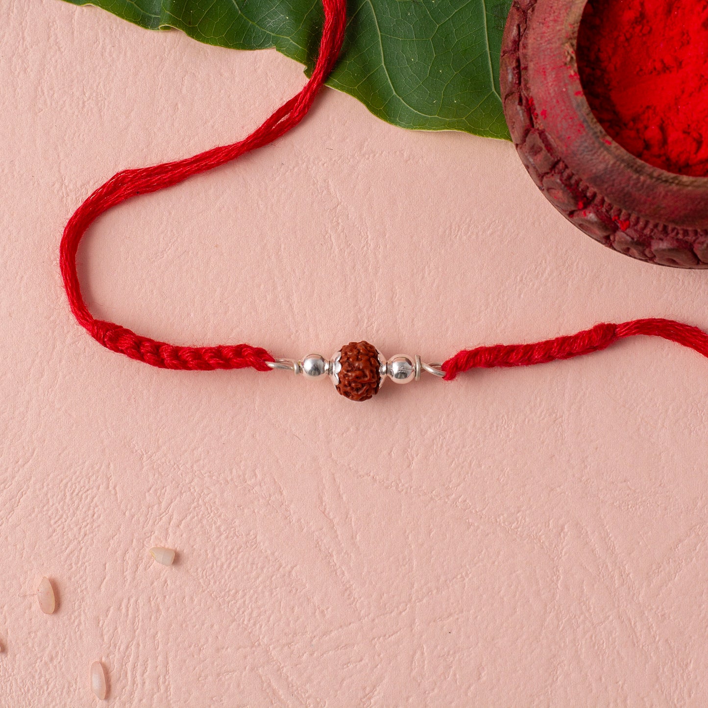 Traditional Rudraksha Rakhi