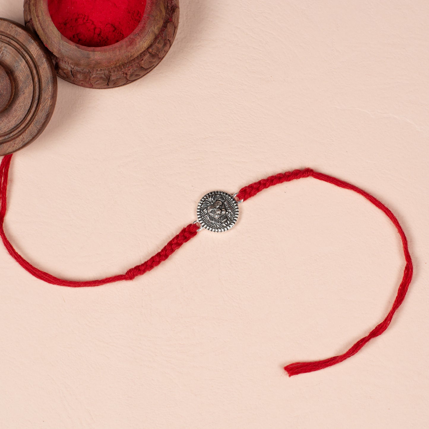King’s Knot Silver Rakhi
