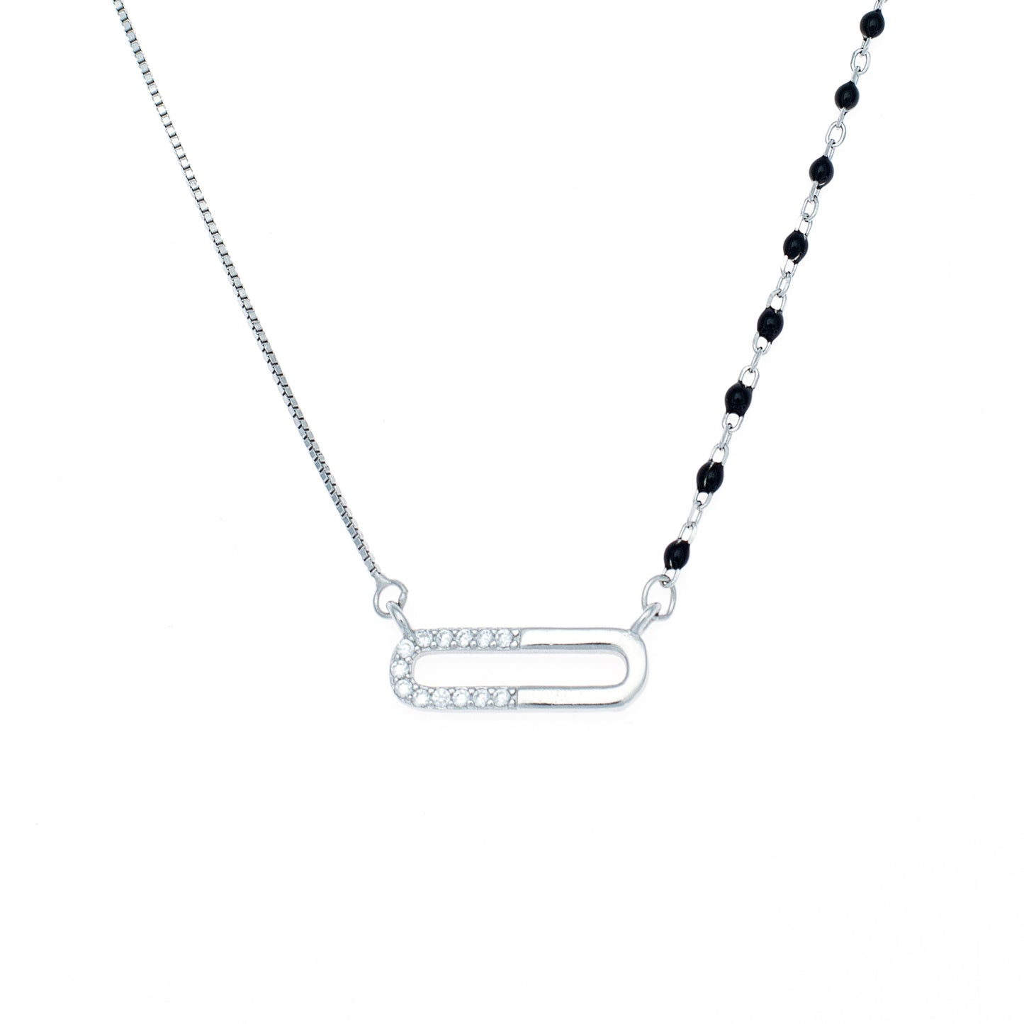 Elegant Silver Mangal sutra