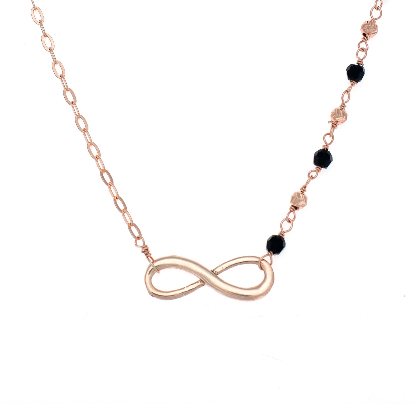 Rose Gold Infinity Mangal Sutra