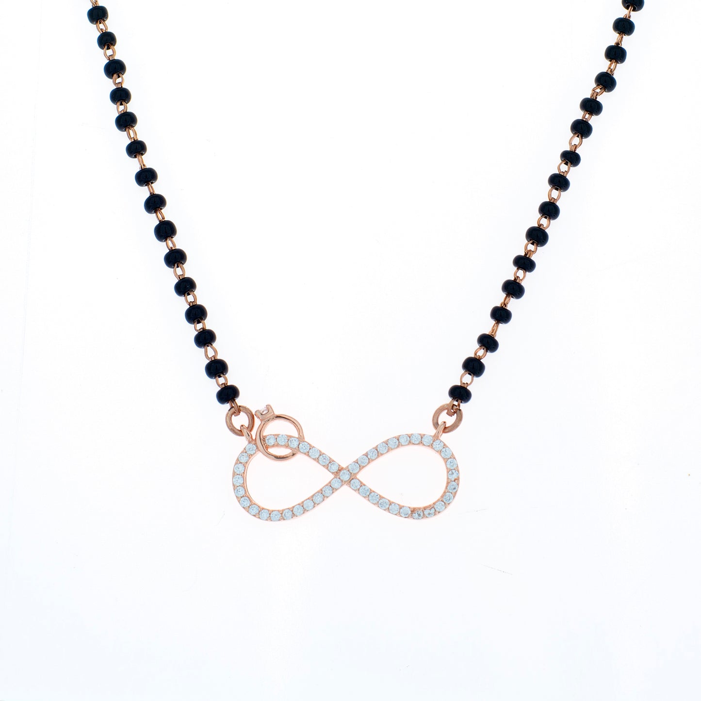 Diamond-Accented Infinity Mangal Sutra