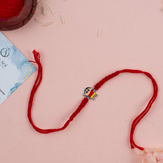 Chota Dost-Shinchain Silver Rakhi For Kids