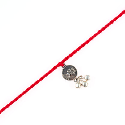 Vintage Coin Charm Rakhi