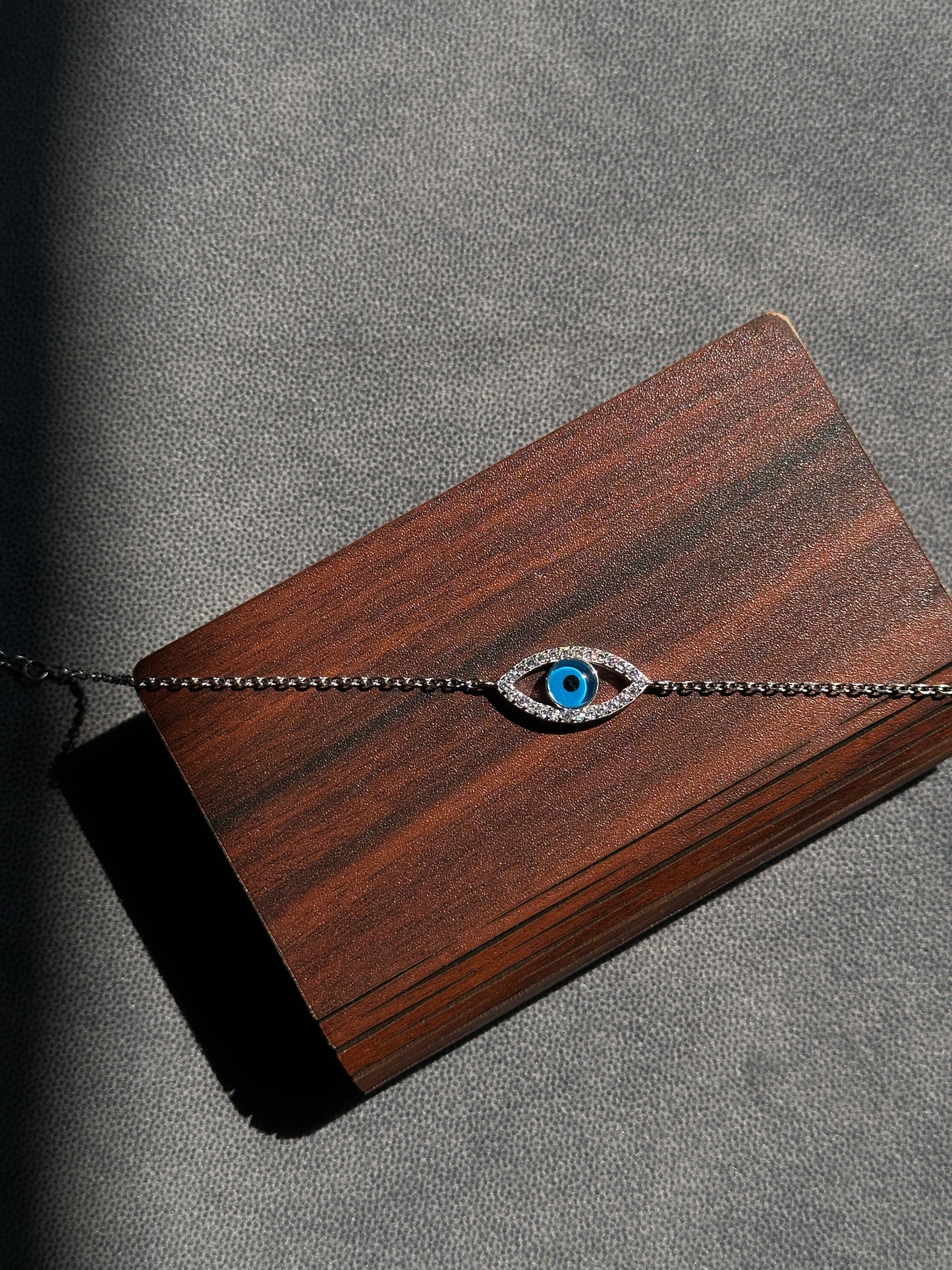 925 Silver Evil Eye Bracelet