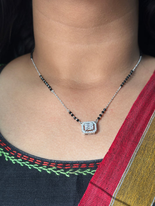 ShimmerBond Mangalsutra 925 Silver