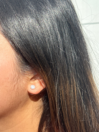 925 Silver Fresh Water Pearl Stud