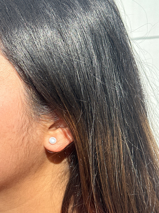 925 Silver Fresh Water Pearl Stud