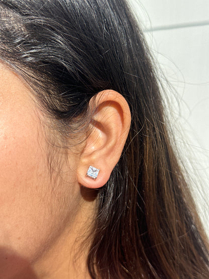 925 Silver Solitaire Stud
