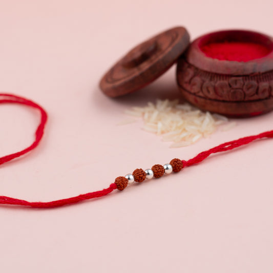 Rudra Suddh Silver Rakhi
