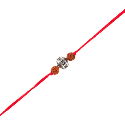 Hexagone Chakra Rudraksh Rakhi
