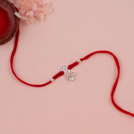 Silver Pentagram Hanging Charm
