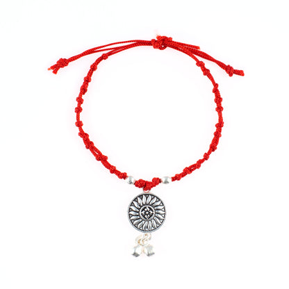 Silver Sunshine Bhabhi Rakhi