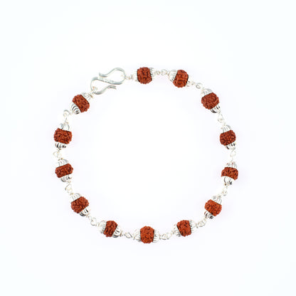 Classic Rudraksha Bead Rakhi Bracelet
