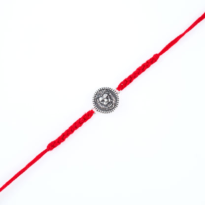 King’s Knot Silver Rakhi