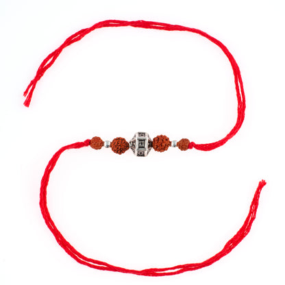 Silver Divya Chakra Rakhi