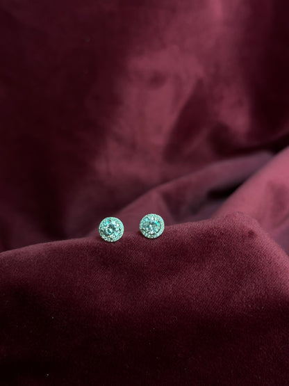 Classic Solitaire Diamond Earrings