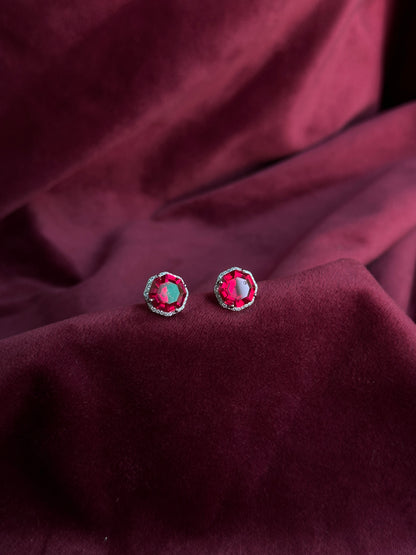 Geometric Charm Earrings