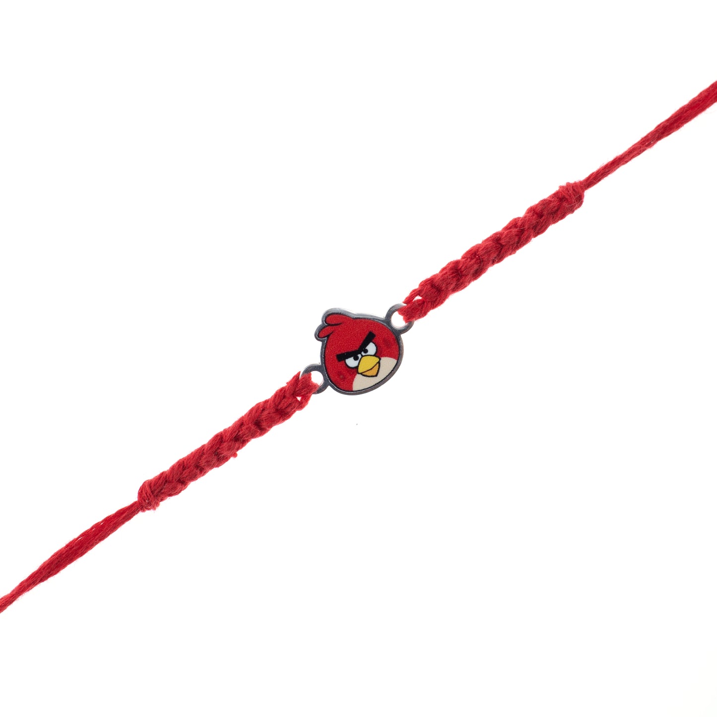 Angry Bird Silver Rakhi For Kids