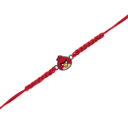 Angry Bird Silver Rakhi For Kids