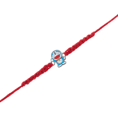 Doremon Silver Rakhi For Kids