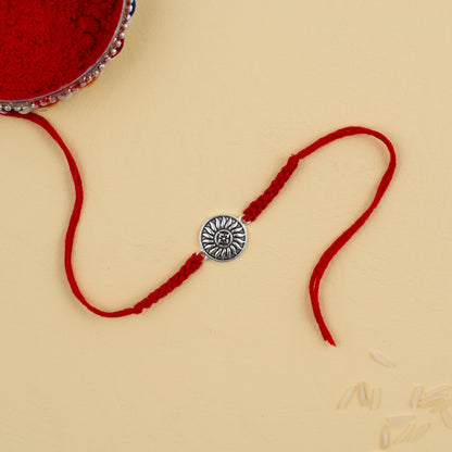 Aarush Silver Rakhi