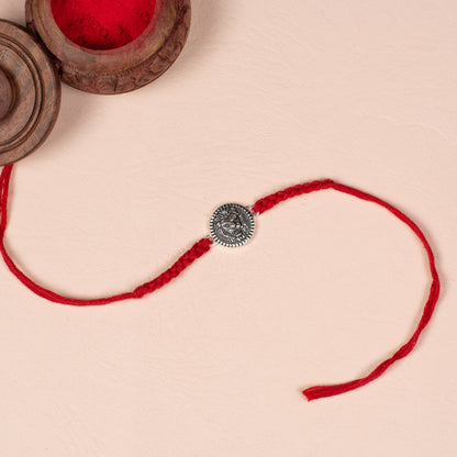 King’s Knot Silver Rakhi