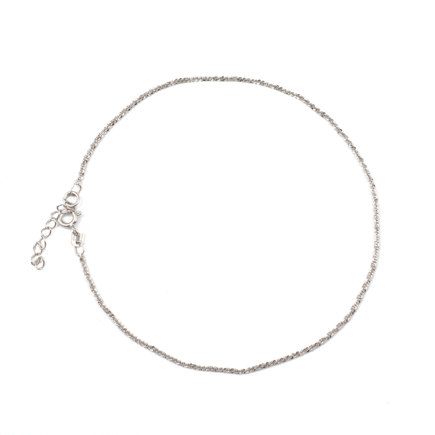 Shiny Delicate Silver Anklet