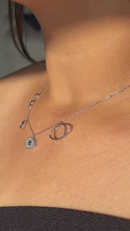 Evil Eye Tanmaniya 925 Silver