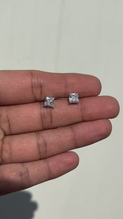 925 Silver Solitaire Stud
